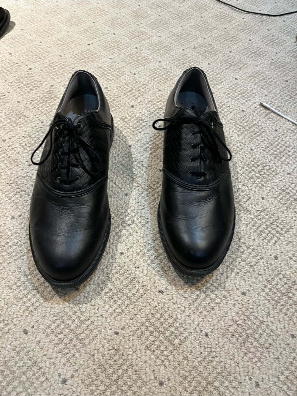 Adidas Z Traxion Tour Leather Golf Shoes.
